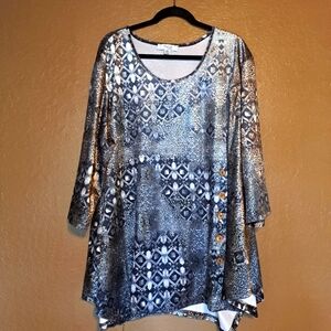 On The Plus Side 2X Velvet Top